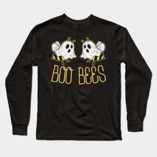 Boo Bees Funny Halloween Matching Couple Costume Long Sleeve T-Shirt